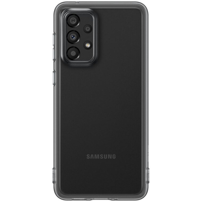Afbeelding van Samsung Galaxy A33 Hoesje Siliconen en TPU (zacht) Backcover/Softcase Zwart Telefoonhoesje