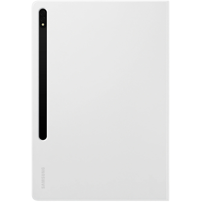 Afbeelding van Samsung Galaxy Tab S8 Plus Hoes Note View Cover Bookcase Wit Kunststof Tablet Hoezen