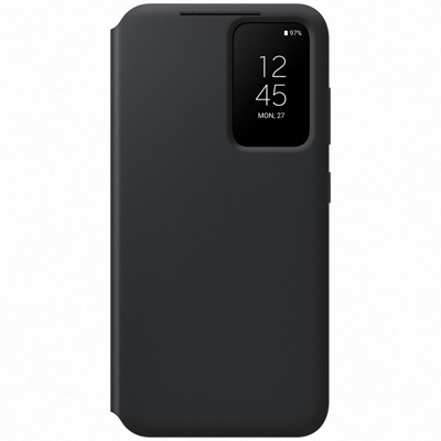 Afbeelding van Samsung Galaxy S23 Clear View Book Case Zwart