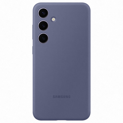 Afbeelding van Samsung Galaxy S24 Plus Hoesje Siliconen en TPU (zacht) Softcase/Backcover Lila Telefoonhoesje