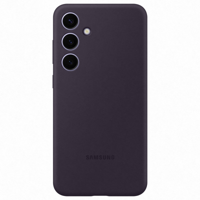 Afbeelding van Samsung Galaxy S24 Plus Hoesje Siliconen en TPU (zacht) Softcase/Backcover Paars Telefoonhoesje