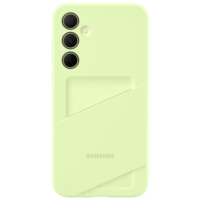 Afbeelding van Samsung TPU Card Slot Back Cover Groen Galaxy A35 5G