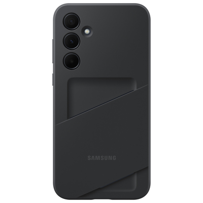 Afbeelding van Samsung TPU Card Slot Back Cover Zwart Galaxy A35 5G