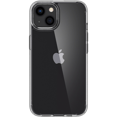 Afbeelding van Apple iPhone 13 Hoesje Kunststof Spigen Hardcase/Backcover Transparant Telefoonhoesje Shockproof/Valbescherming