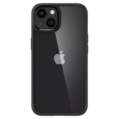 Afbeelding van Spigen Ultra Hybrid Apple iPhone 13 Back Cover Transparant/Zwart