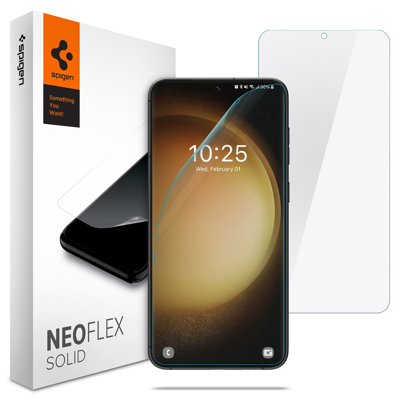 Afbeelding van 2 Pack Screenprotectors Samsung Galaxy S23: Spigen Neo Flex Duo Folie (plastic)