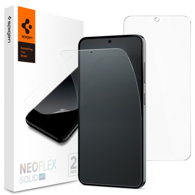 Afbeelding van 2 Pack Screenprotectors Samsung Galaxy S24 Plus: Spigen Neo Flex Duo Folie (plastic)