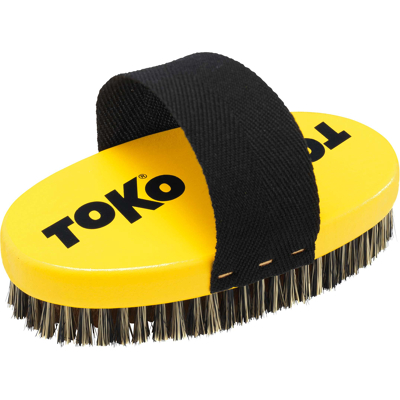 Bilde av TOKO Base Brush oval Copper with strap Ski and snowboard maintenance tool