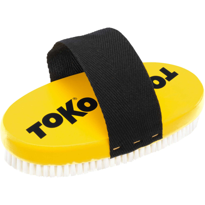 Bilde av TOKO Base Brush oval Nylon with strap Ski and snowboard maintenance tool