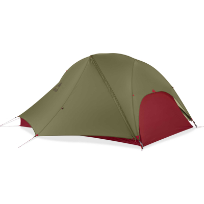 Abbildung von MSR FreeLite 2 Person Ultralight Backpacking Tent Green/Red