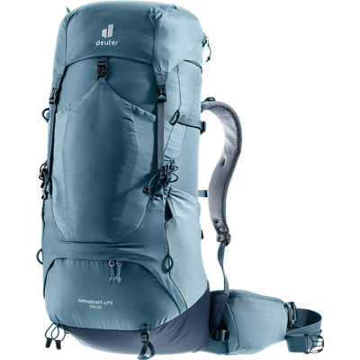 Afbeelding van Deuter Aircontact Lite 50 + 10 Backpack Atlantic Ink Blauw Backpacks