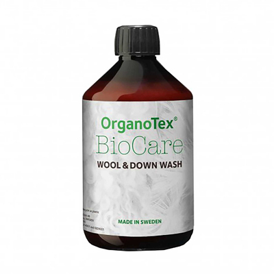 Abbildung von Organotex BioCare Wool Down Wash Wartungsartikel für Kleidung