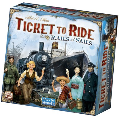 Afbeelding van Ticket to Ride Rails &amp; Sails (Nederlandstalig)