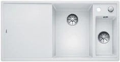 Afbeelding van Blanco Axia III 6 S 1.5 spoelbak met spoeltafel in wit glazen snijplank 523477