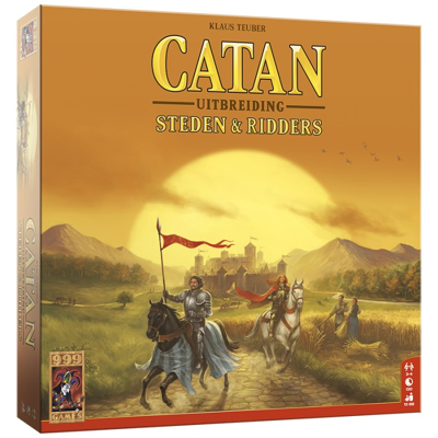 Afbeelding van De Kolonisten van Catan: Steden en Ridders Bordspel 999 Games