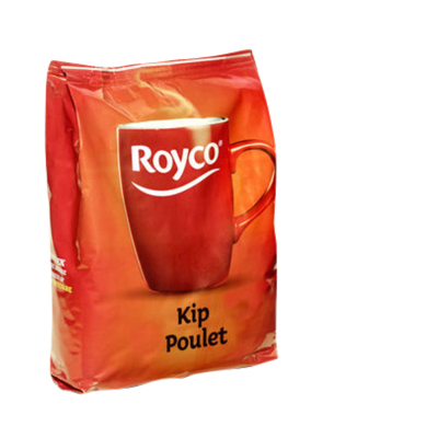 Afbeelding van Royco Minute Soup kip, voor automaten, 140 ml, 130 porties soep