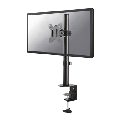 Afbeelding van FPMA D510BLACK is een bureausteun met 1 draaipunt voor flat screens t/m 32 inch.