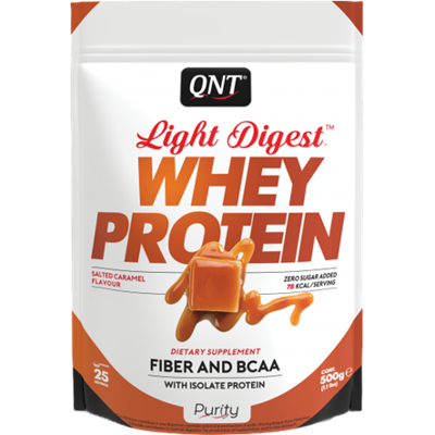 Afbeelding van Qnt Light Digest Whey Protein Salted Caramel