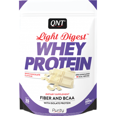 Afbeelding van Qnt Light Digest Whey Protein Witte Chocolade