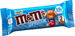 Afbeelding van M&amp;M&#039;s HiProtein Crispy Bar (1 x 52 gr)