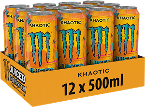 Afbeelding van Monster Energy Khaotic 12x 500ml