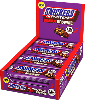 Afbeelding van Snickers Hi Protein Bar Brownie 12repen