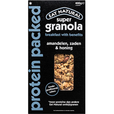 Afbeelding van Eat Natural Granola Super Proteine, 400 gram