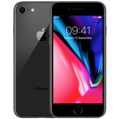 Afbeelding van Apple iPhone 8 64GB Zwart Refurbished mobiele telefoon