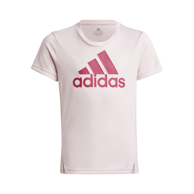 Abbildung von adidas Big Logo T Shirt Mädchen Rosa, Pink, Größe 128