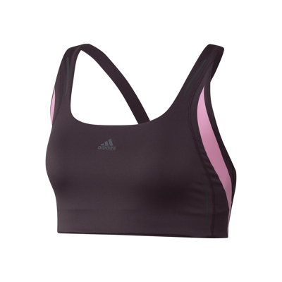 Abbildung von adidas PWI L Medium Support High Intensity Sport BH Damen Schwarz, Pink, Größe S