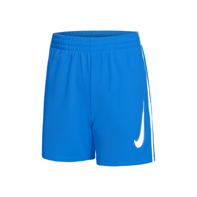 Abbildung von Nike Dri Fit Graphic Shorts Jungen Blau, Weiß, Größe M