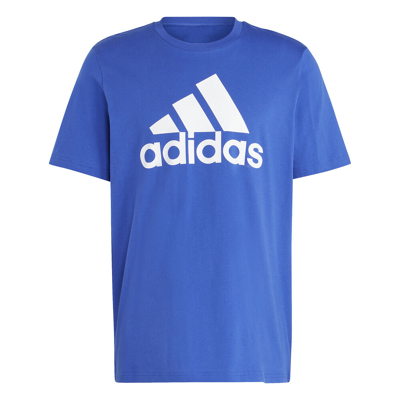 Abbildung von adidas Sportswear Essentials Single BIG LOGO Tshirt print, Herren, Größe: Small, Semi lucid blue