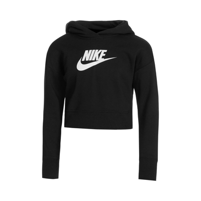 Abbildung von Nike Sportswear Club Hoody Mädchen Schwarz, Weiß, Größe S
