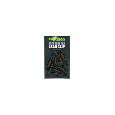 Afbeelding van Korda Hybrid Lead Clip Ring Swivel (8 pcs) Weed