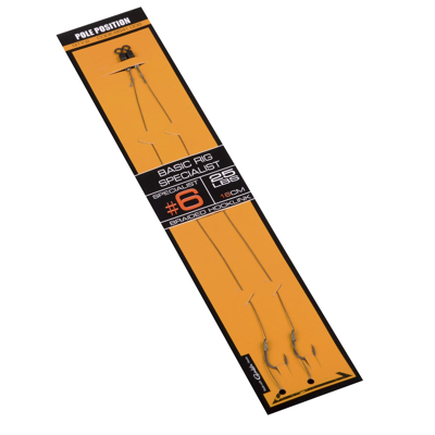 Afbeelding van Strategy Pole Position Basic Rig Specialist 18cm 25lb (2 pcs) Maat : haak 8