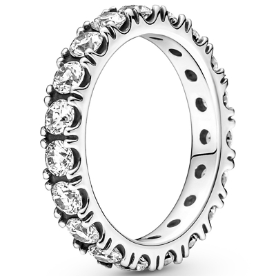 Afbeelding van Pandora 190050C01 Ring Sparkling Row Eternity zilver zirconia