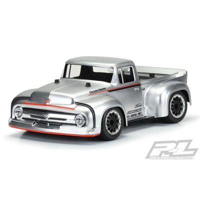 Afbeelding van PR3514 00 1956 Ford F 100 Pro Touring Straat Truck Clear