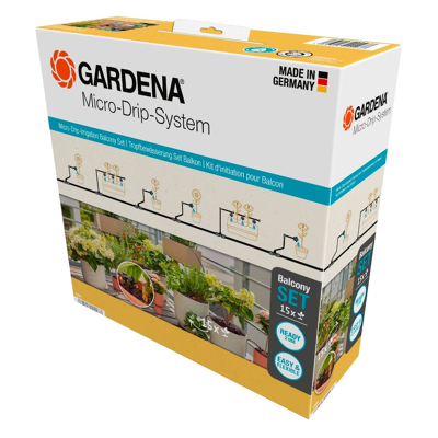 Afbeelding van Irrigatiesysteem Gardena 15 planten (Balkon/Terras)
