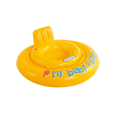 Afbeelding van Intex Drijfband Baby Float Geel 6 12mnd
