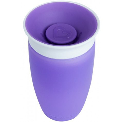 Afbeelding van Munchkin Antilekbeker Miracle Sippy Cup Purple 296ml