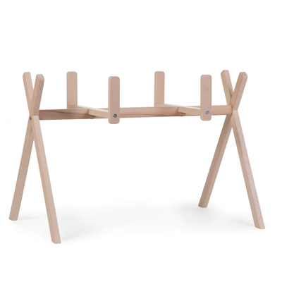 Afbeelding van Childhome Collections Tipi Staander 2 In 1 Moses Mand &amp; Play Gym TIPMBSN Naturel