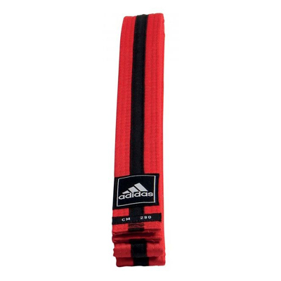 Afbeelding van adidas Taekwondo Poomsae Band Rood/Zwart 280cm