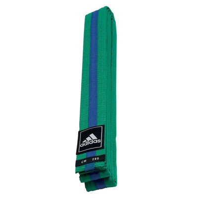 Afbeelding van adidas Taekwondo Poomsae Band Groen/Blauw 300cm