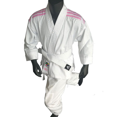 Afbeelding van adidas Karatepak K200 Kids Wit/Roze 130/140 cm