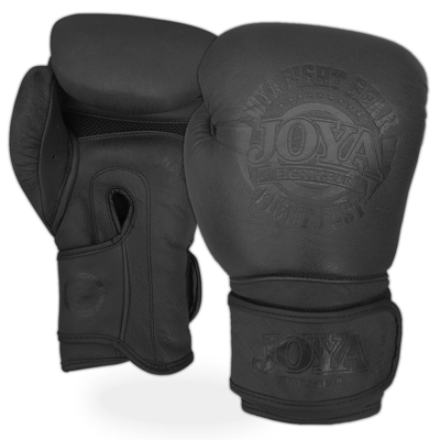 Afbeelding van Kick Boxing Gloves JOYA Fight Fast (Leather) Black 10 oz