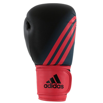 Afbeelding van adidas Speed 100 (Kick)Bokshandschoenen Zwart/Shock Red Women&#039;s Edition 6 oz
