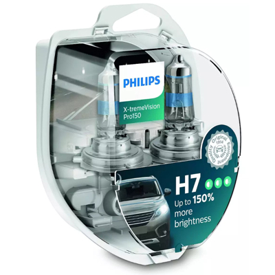 Afbeelding van Philips H7 X treme Vision Pro150 12972XVPS2 Autolampen