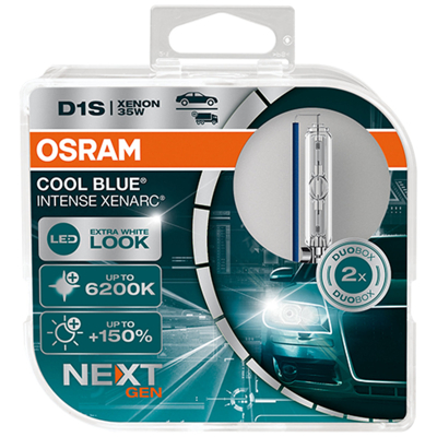 Afbeelding van Osram D1S Cool Blue Intense Xenarc +150% NextGen Xenonlamp