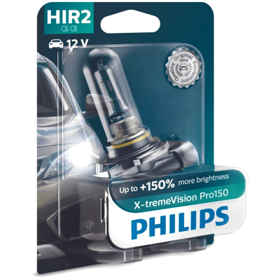 Afbeelding van Philips HIR2 Halogeen lamp 12V PX22d X tremeVision Pro150
