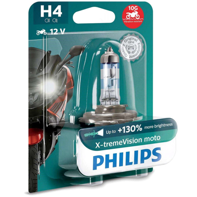 Afbeelding van Philips H4 X tremeVision Moto 60/55W 12V Motorkoplamp